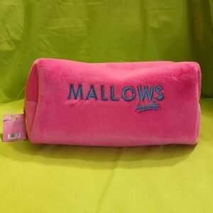 Mallows Beauty Hot Pink Makeup Bag